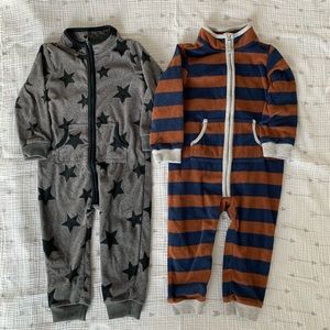 Carter’s fleece onesies